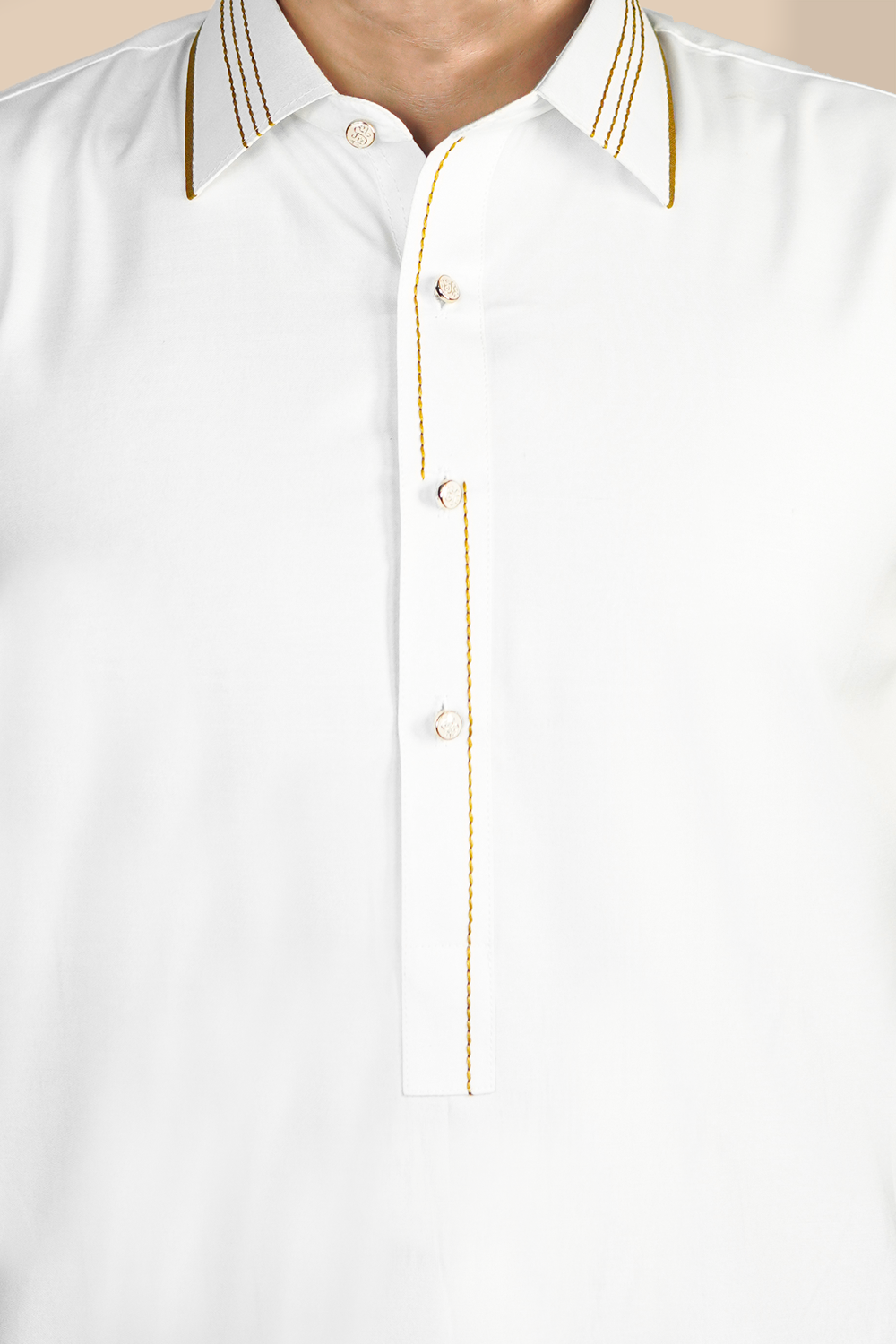 Styling Suit Egg White Collar SK-0017