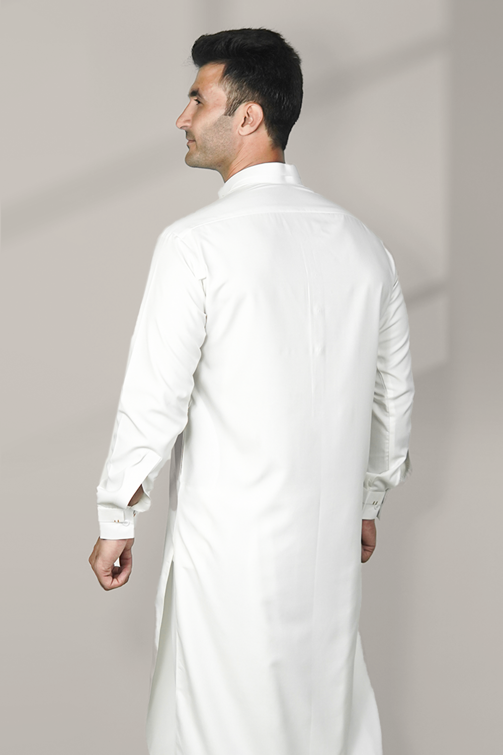 Styling Suit off White Double Ban SK-0018
