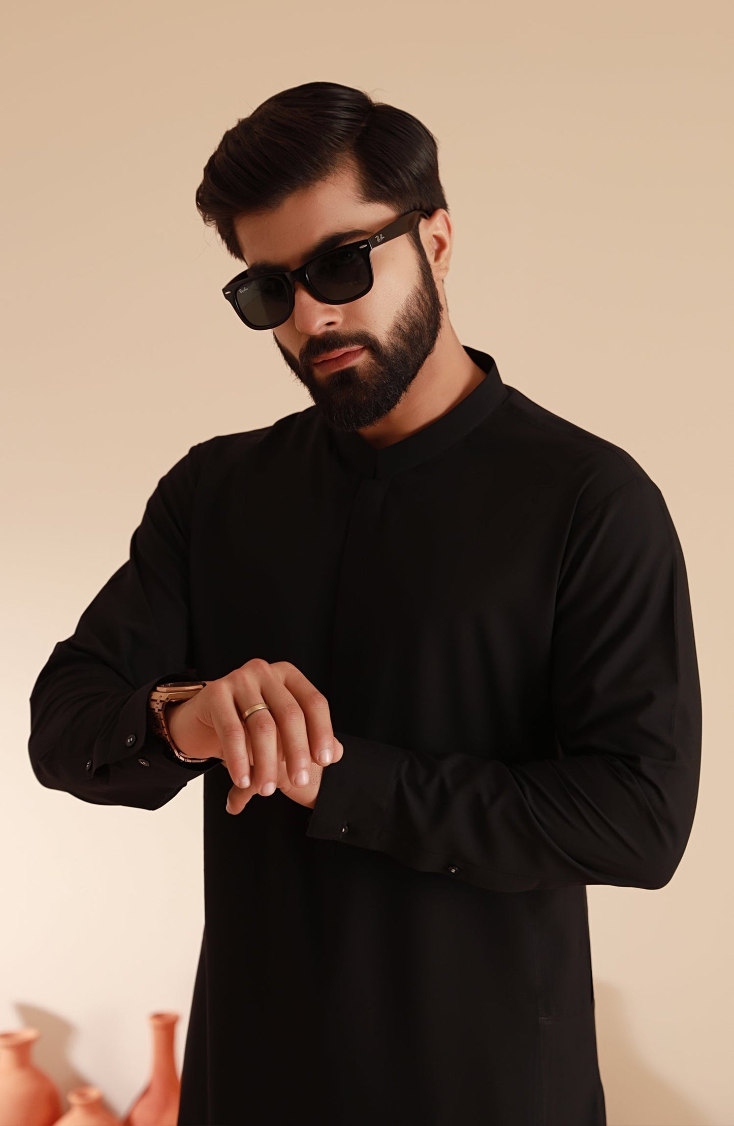 Styling Suit Plain Black Ban SK-006